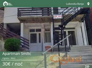 Stan Na Dan Lukovska Banja Apartman Smilic